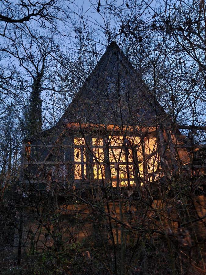 Het Boshuisje In Durbuy Villa Luaran gambar
